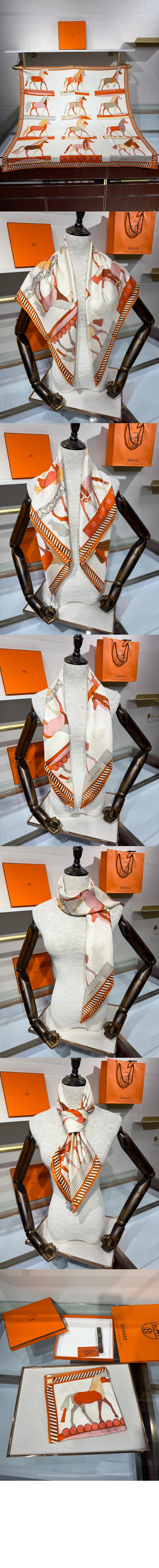 A Toute Allure 스카프 90 > 에르메스