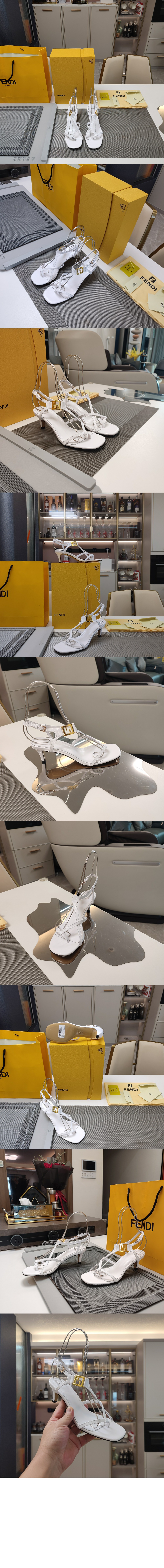 가죽 미디엄 힐 샌들 8X8537 > Etc - 기타제품