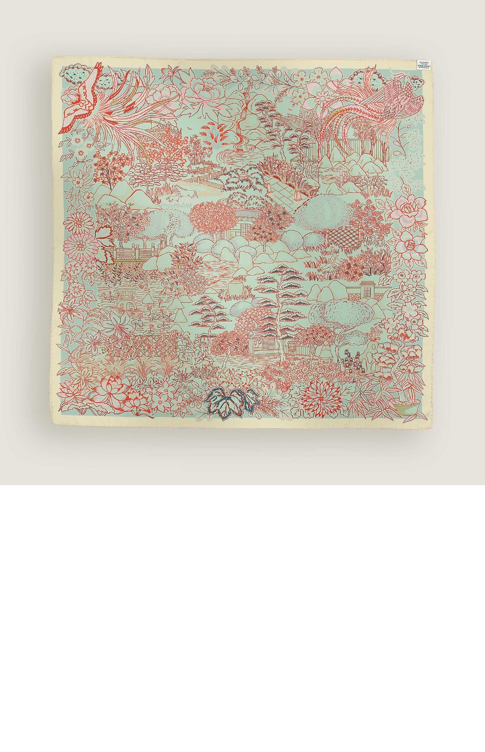 Mille Feuilles de Soie 더블 페이스 스카프 90 > 에르메스