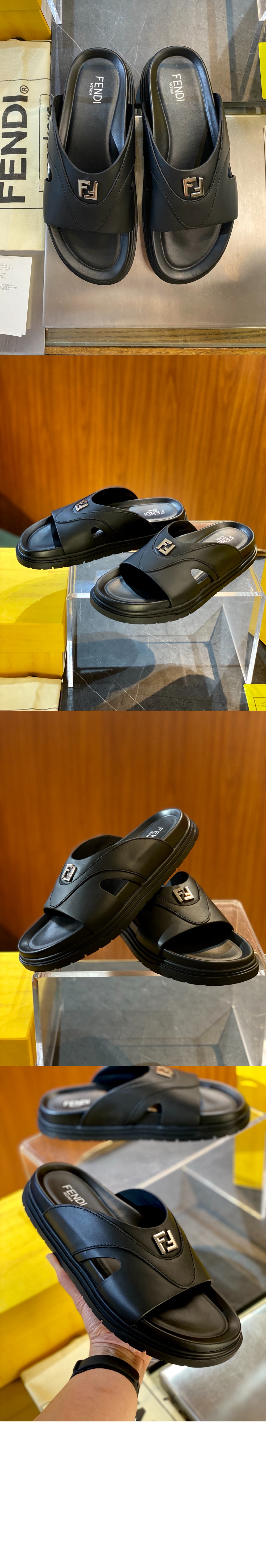 스퀘어드 FF 레더 슬리퍼 7X1673 > Etc - 기타제품