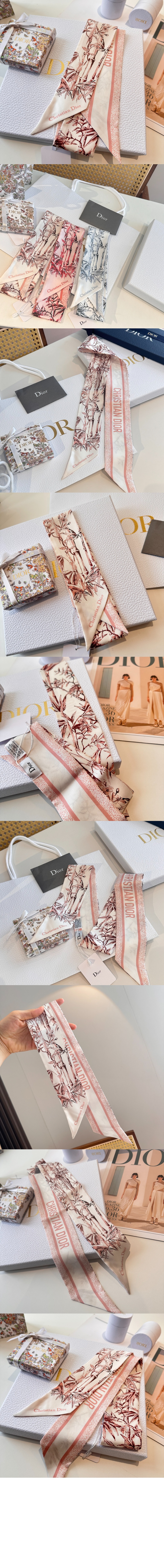 Toile de Jouy Natura 미차 스카프 54TJB > 디올