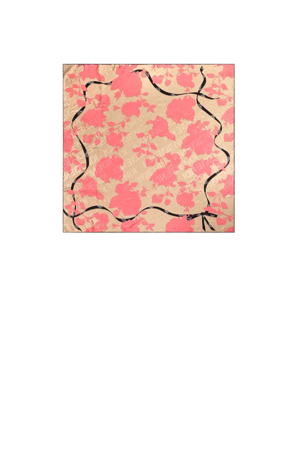 로마 장미 스카프 > 펜디