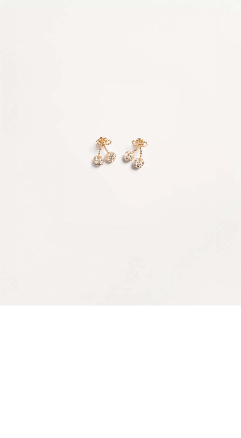 크리스털 이어링 > 발렌티노