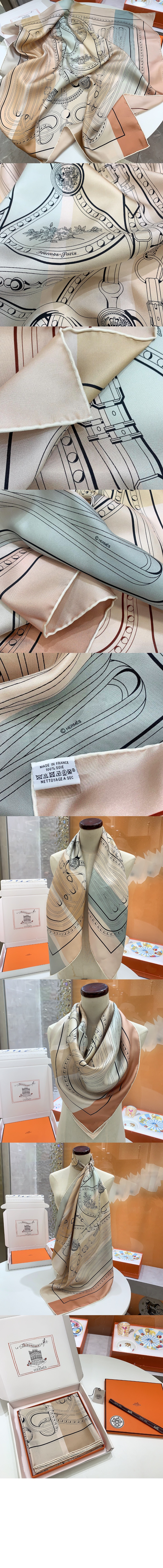 Grand Tralala 더블 페이스 스카프 90 > 에르메스