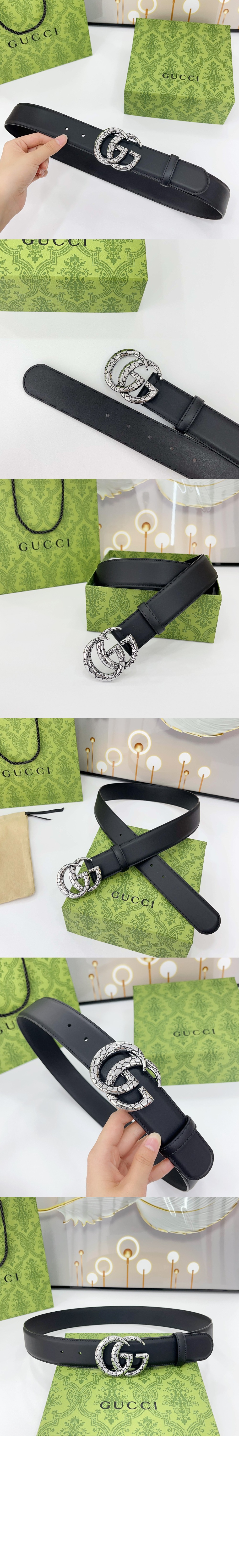 더블 G 와이드 벨트 835190 > 구찌