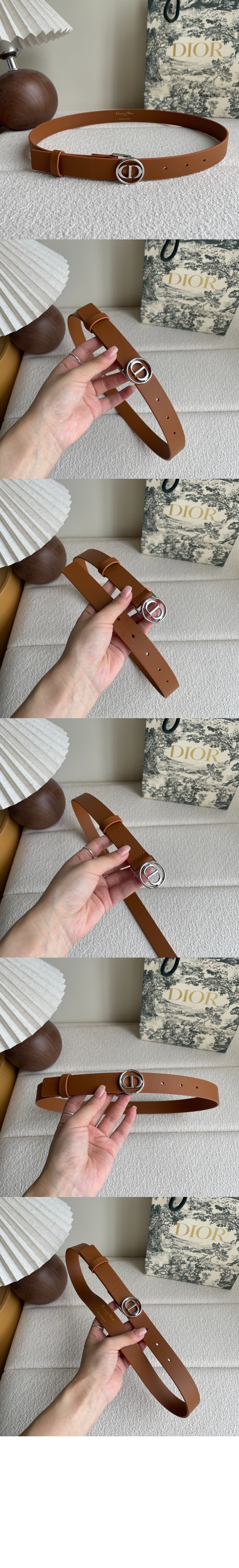 30 Montaigne Circled 벨트 B0314 > 디올