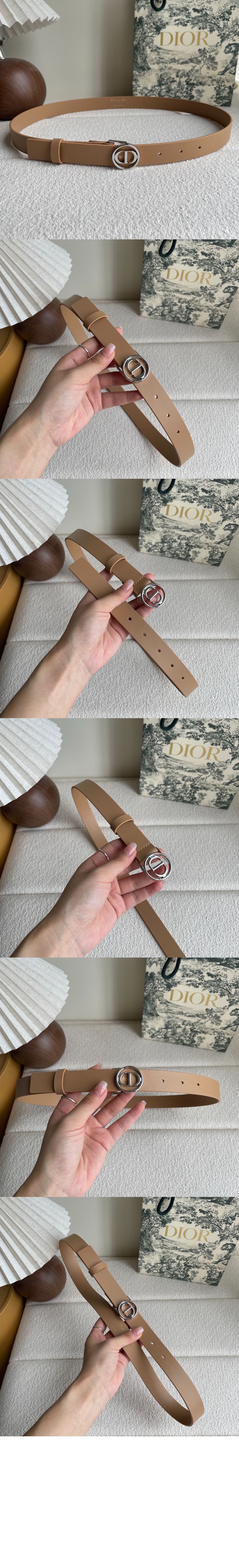 30 Montaigne Circled 벨트 B0314 > 디올