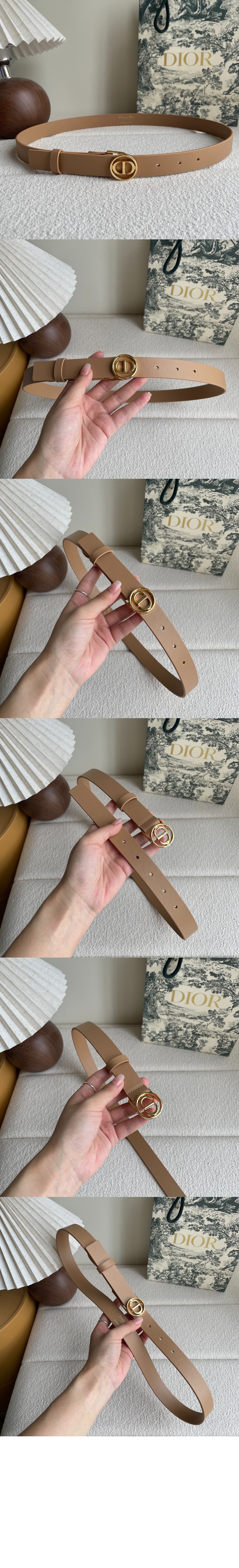 30 Montaigne Circled 벨트 B0314 > 디올