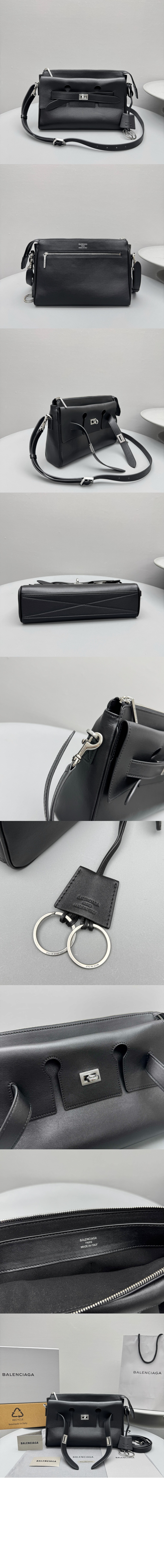 벨 에어 지퍼 메신저 백 스몰 블랙 834032 > Bel Air - 벨 에어