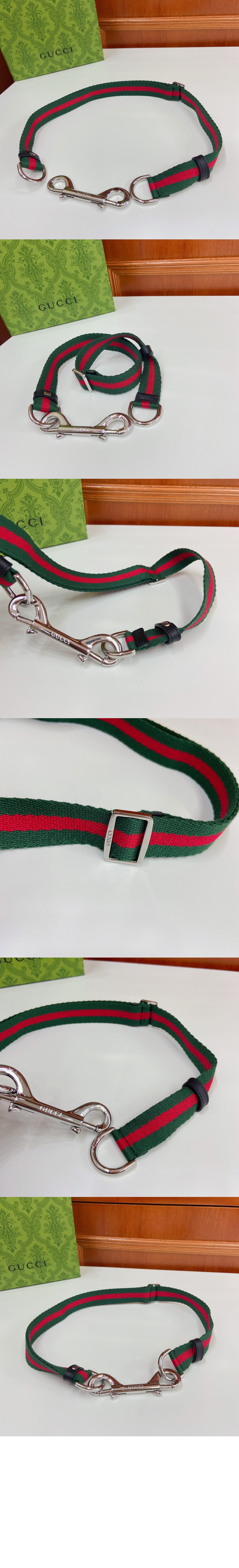 더블 후크 얇은 벨트 821480 > 구찌