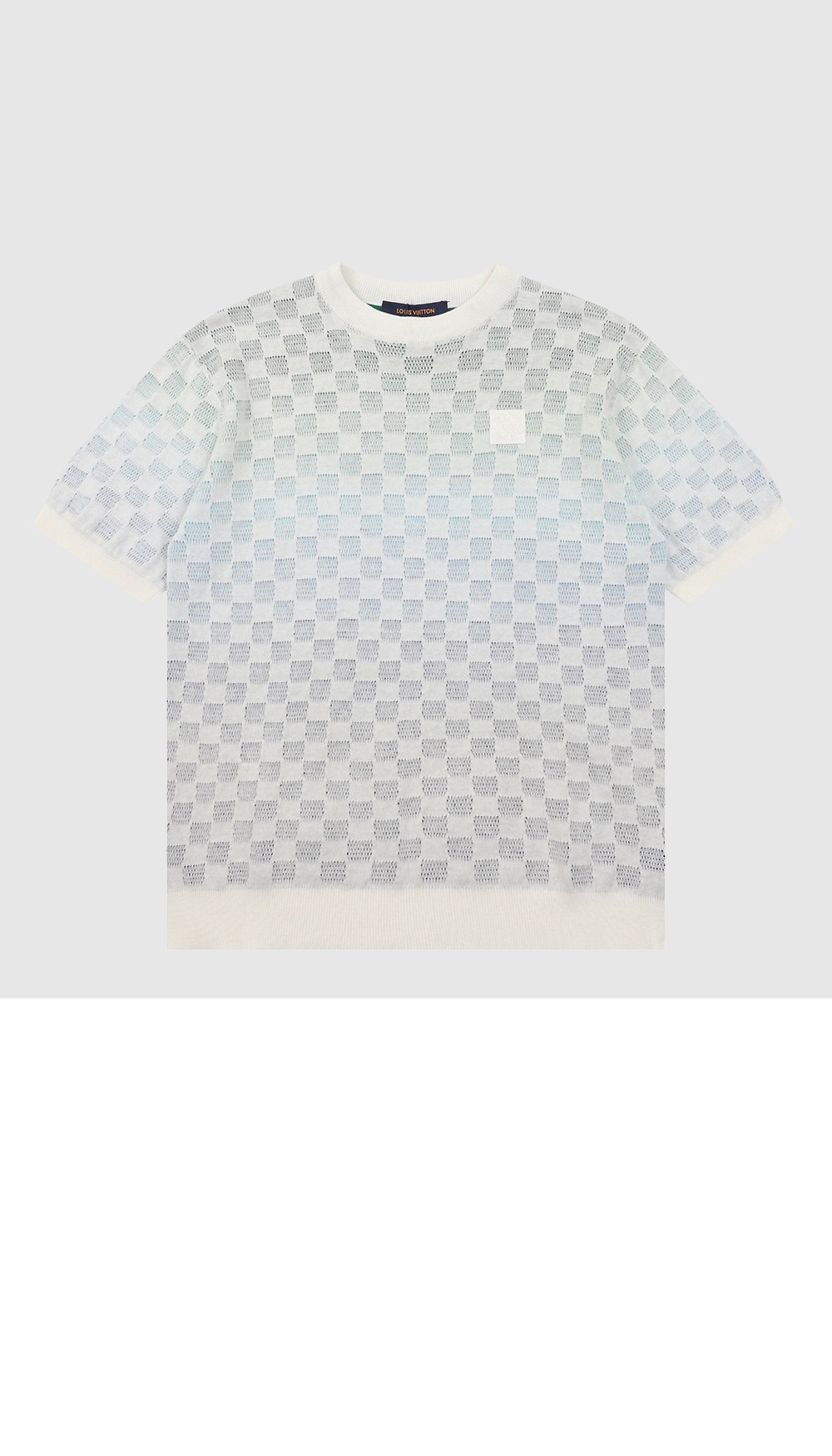 그라데이션 자카드 니트 반팔 > Etc - 기타제품