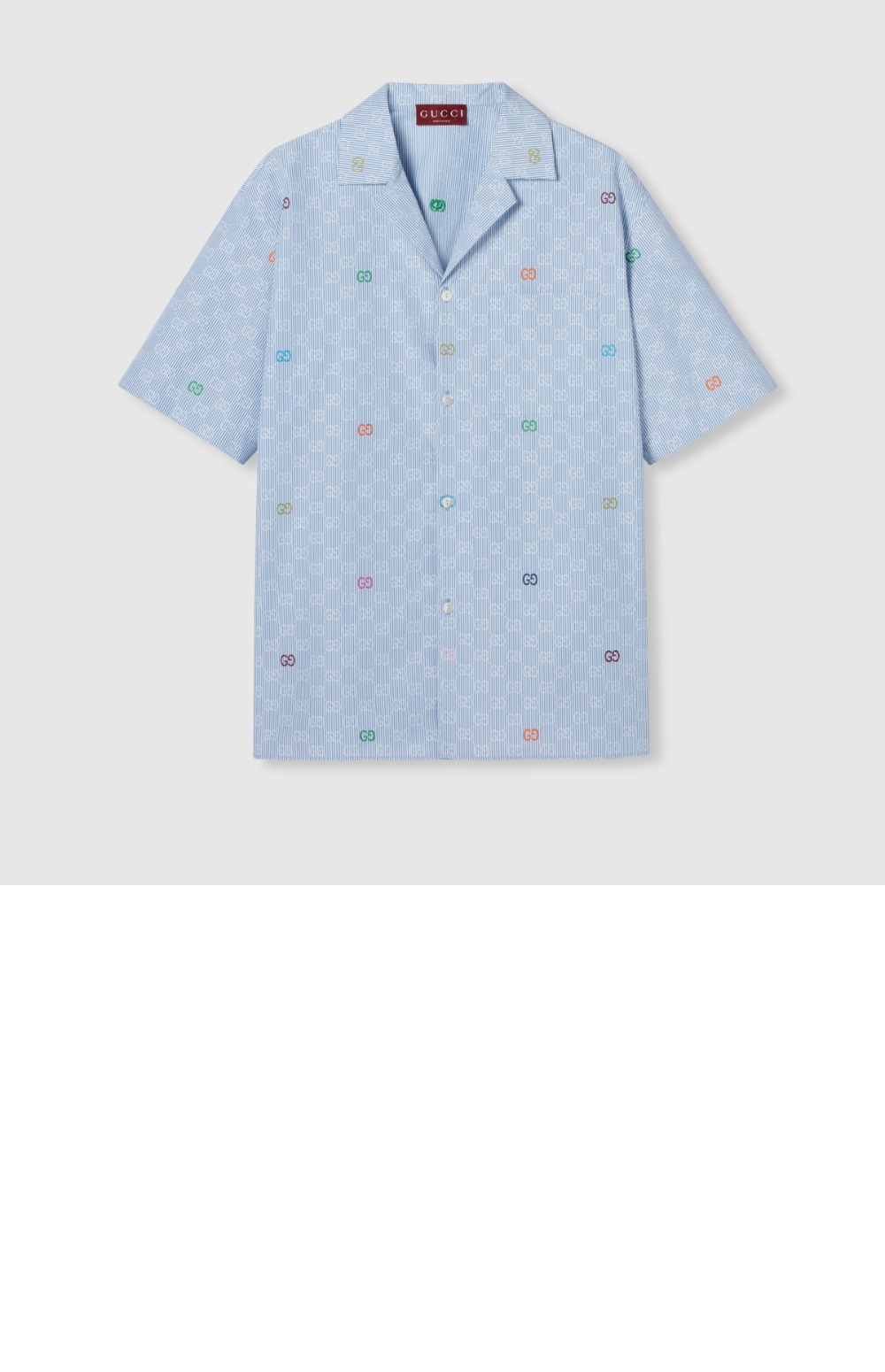 스트라이프 코튼 볼링 셔츠 > Etc - 기타제품