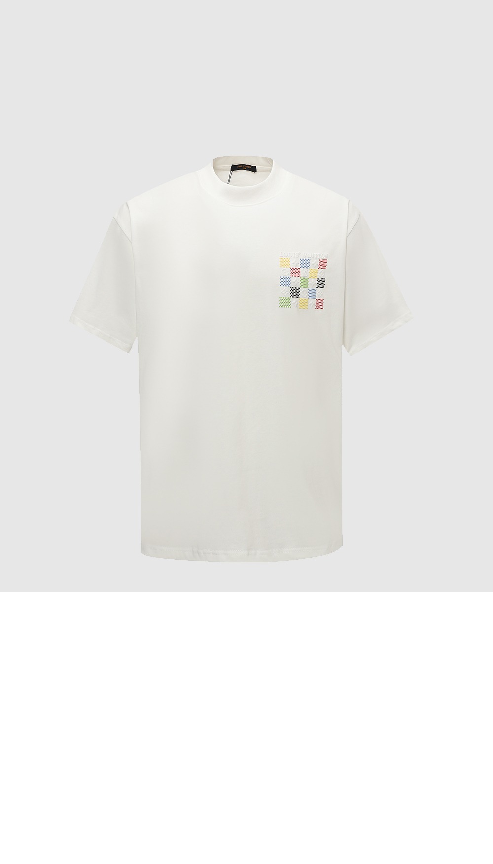 컬러 체크 모노그램 로고 반팔티 > Etc - 기타제품