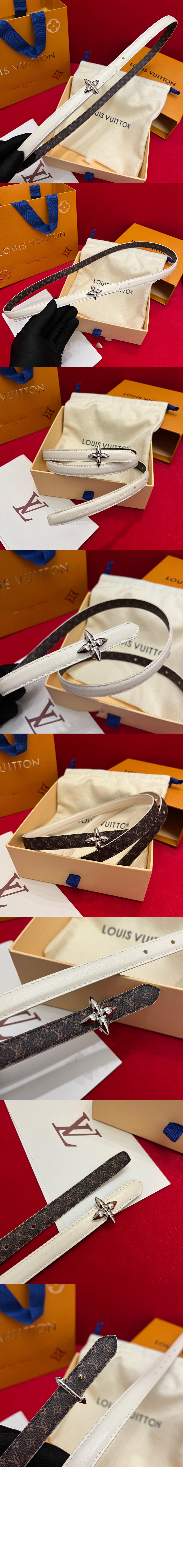 미니 플라워그램  리버서블 벨트 M4196W > 루이비통