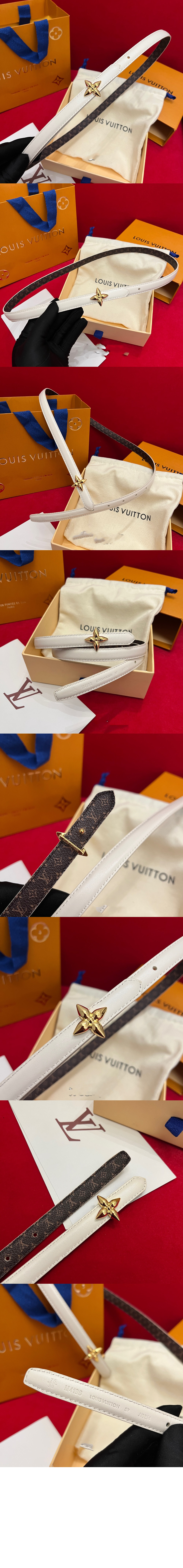 미니 플라워그램  리버서블 벨트 M4196W > 루이비통