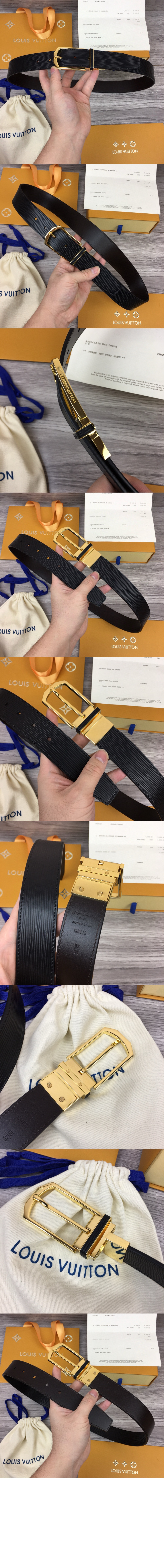 Slender 양면 벨트 M0128Q > 루이비통