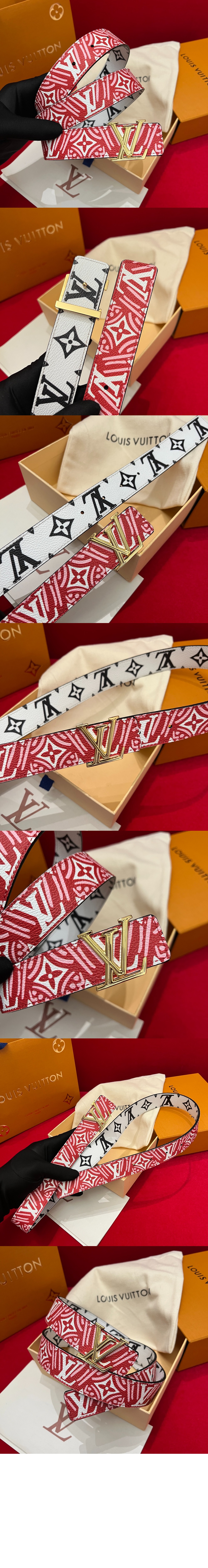 아이코닉 리버서블 벨트 M0312V > 루이비통