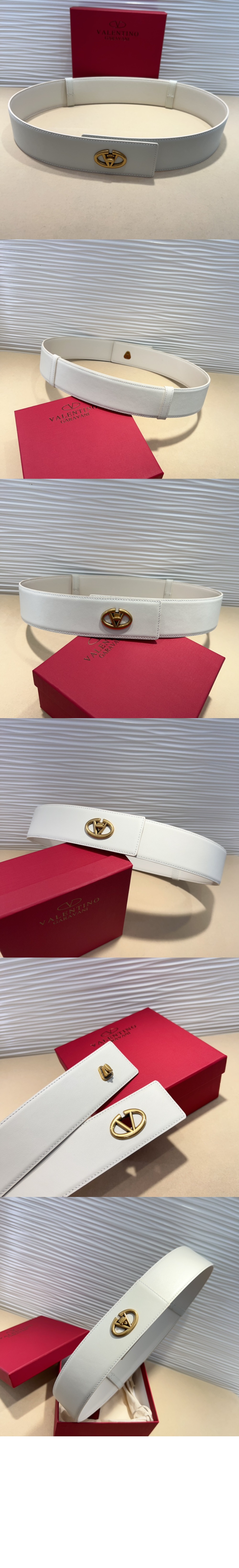 볼드 에디션 가죽 벨트 > 발렌티노