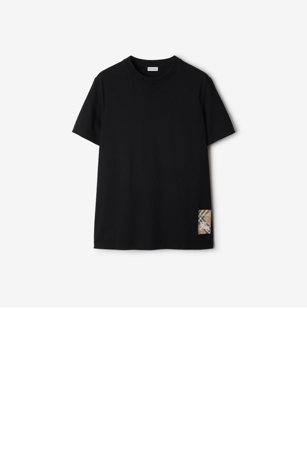 체크 라벨 코튼 티셔츠 > Etc - 기타제품