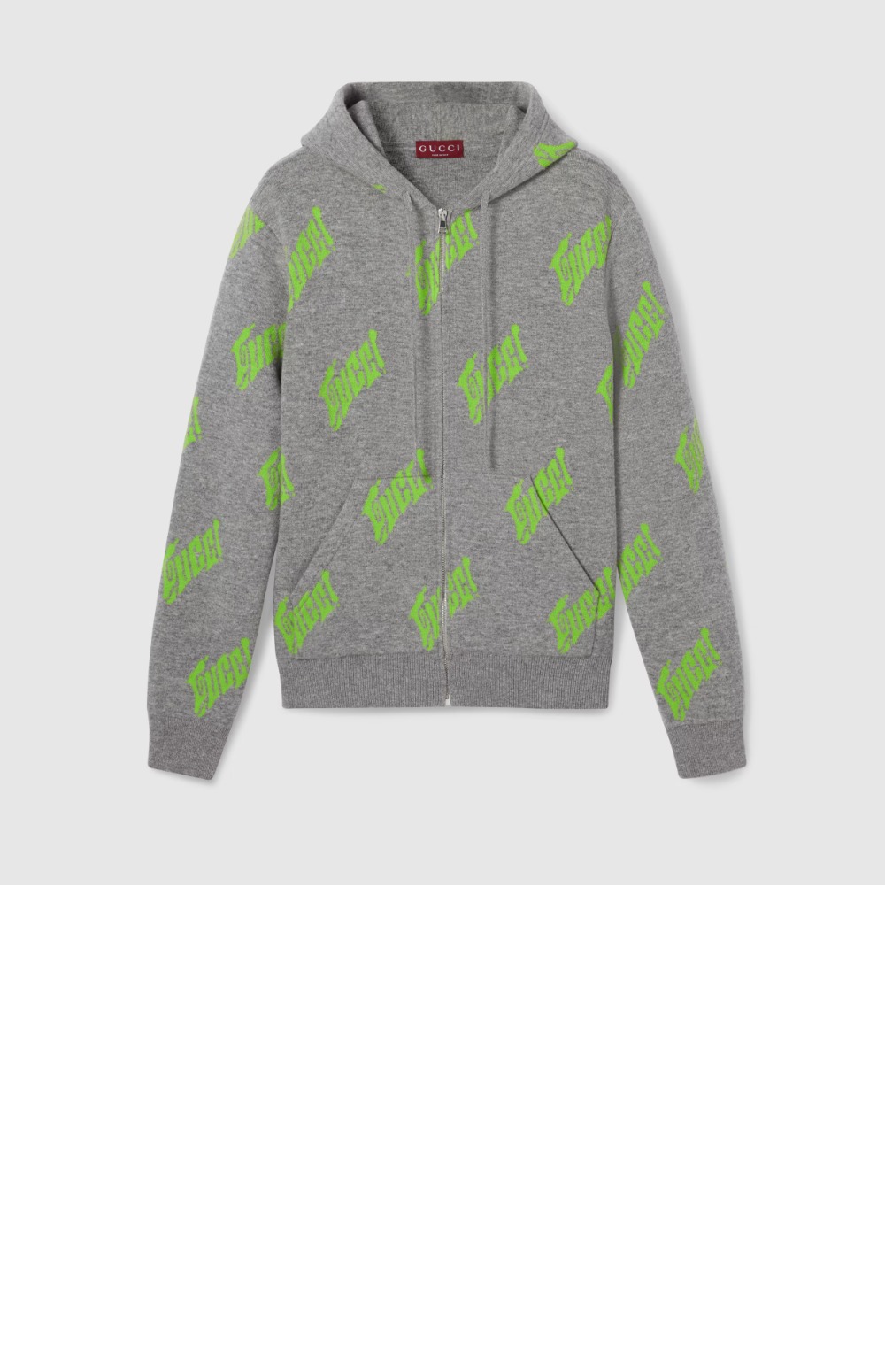 자카드가 달린 울 니트 지퍼 재킷 > Etc - 기타제품