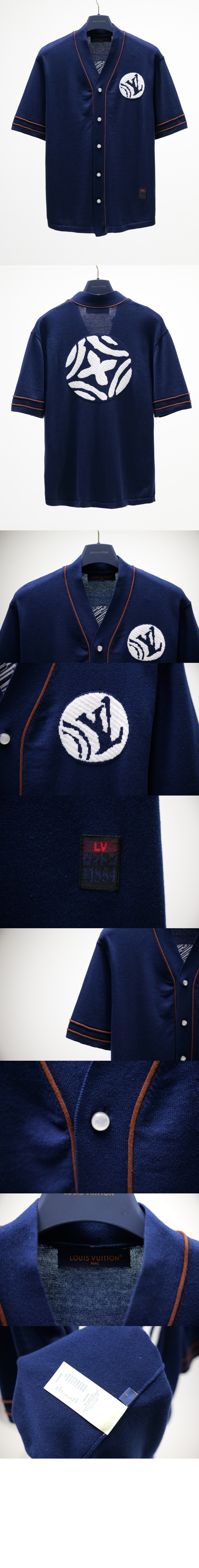 니티드 쇼트 슬리브드 베이스볼 셔츠 > Etc - 기타제품