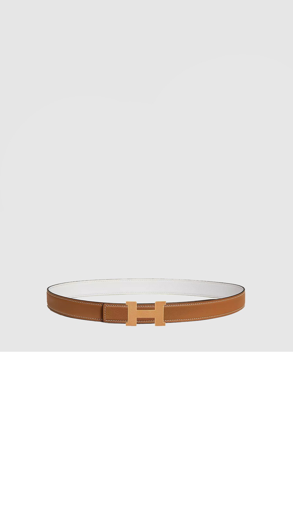 Mini Constance Guillochee 벨트 버클 리버서블 가죽 스트랩 > 에르메스