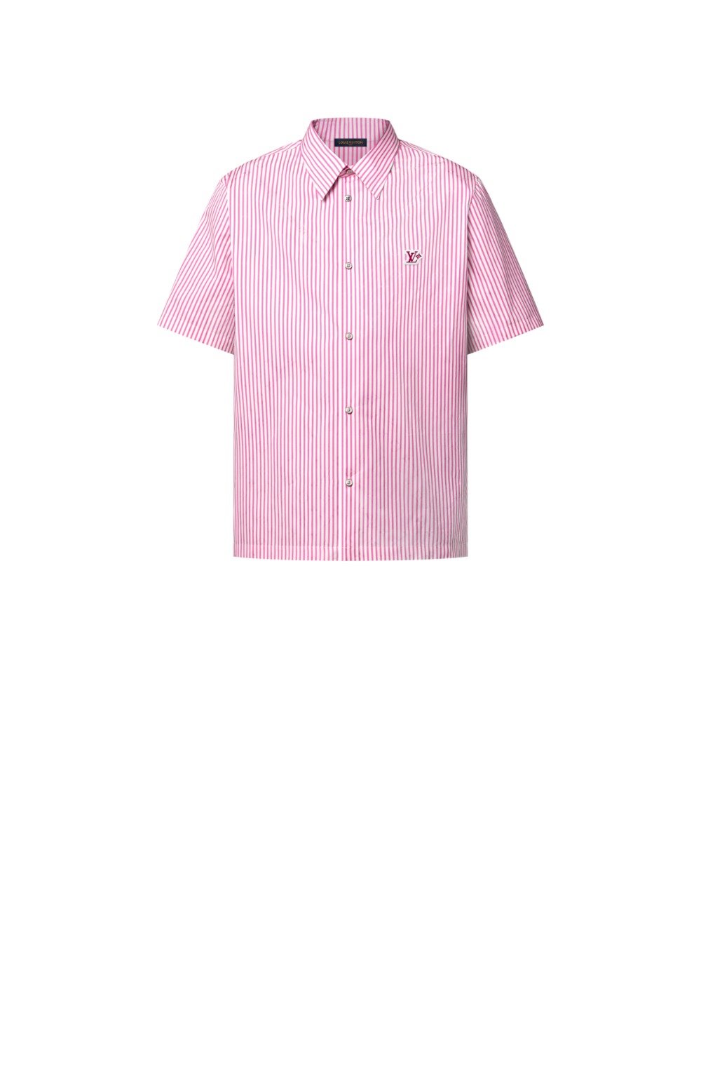 모노그램 스트라이프드 쇼트 슬리브드 셔츠 > Etc - 기타제품