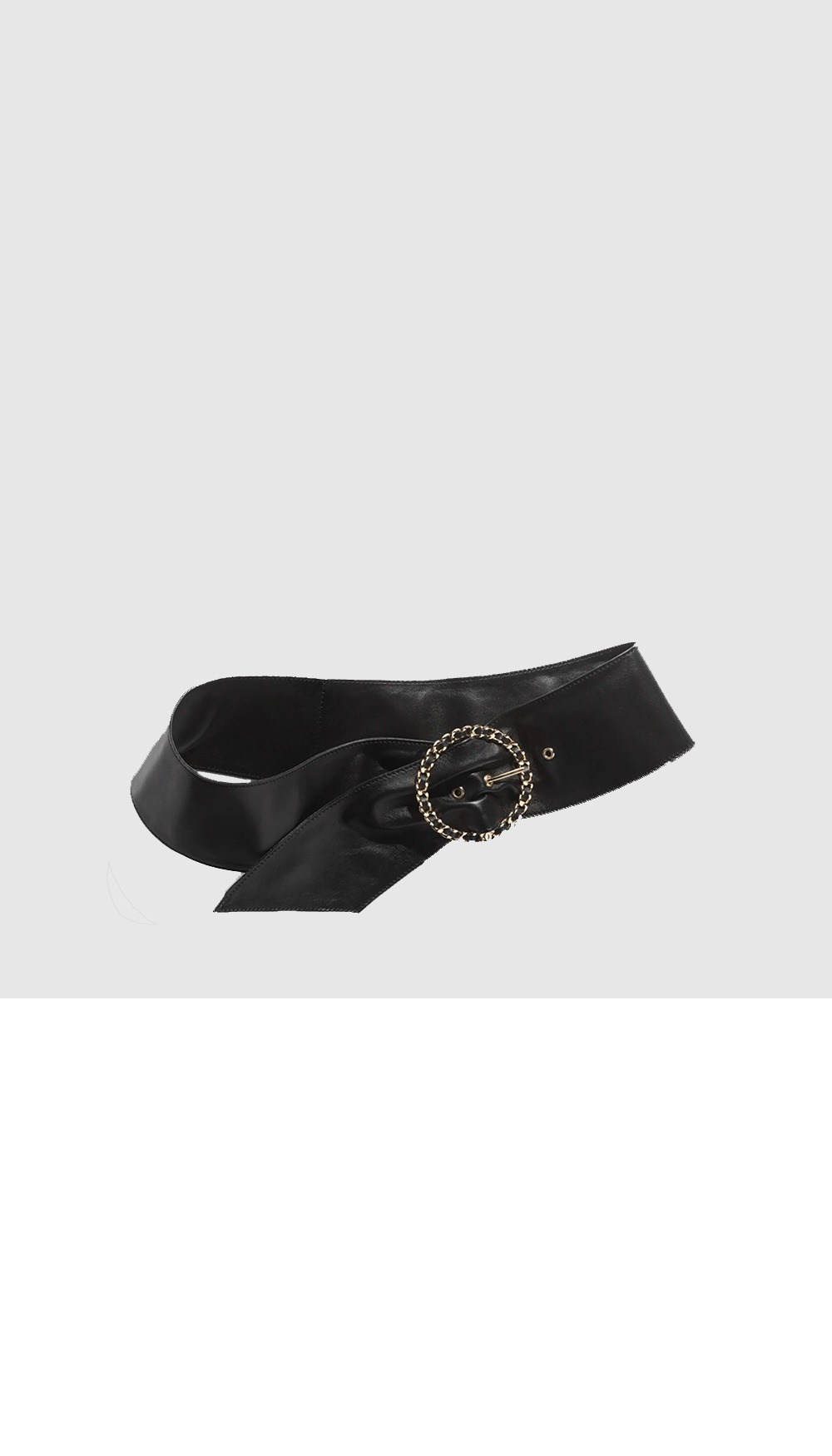 송아지 양가죽 송아지 가죽과 메탈 벨트 AAB043 > Etc - 기타제품