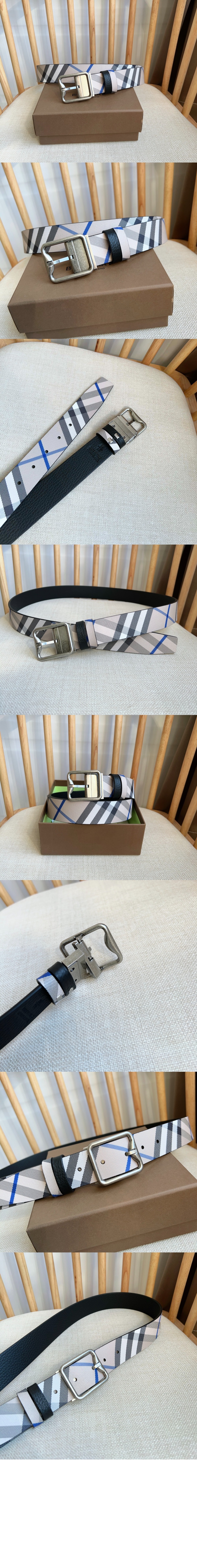리버시블 체크 B 버클 벨트 80920451 > Etc - 기타제품