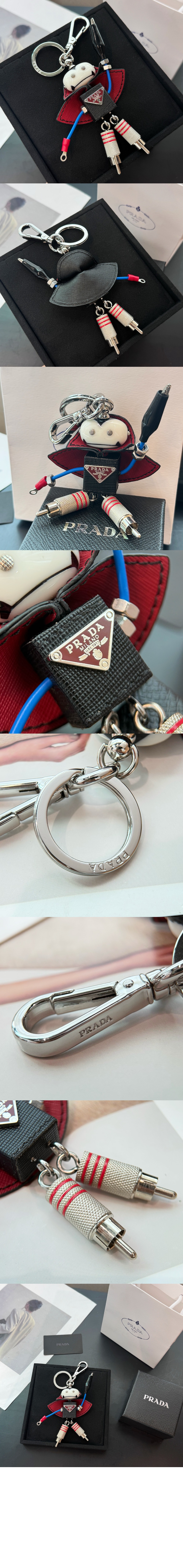 Robot 사피아노 가죽 백 참 1TR017 > 프라다