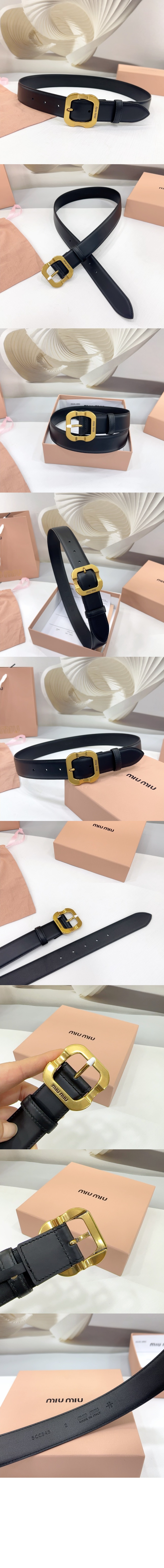 가죽 벨트 5CC663 > 미우미우