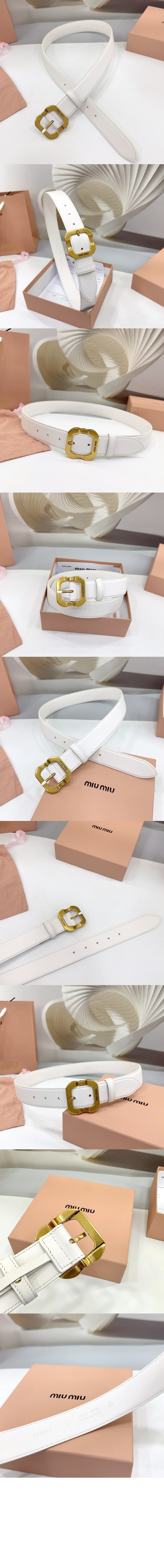 가죽 벨트 5CC663 > 미우미우