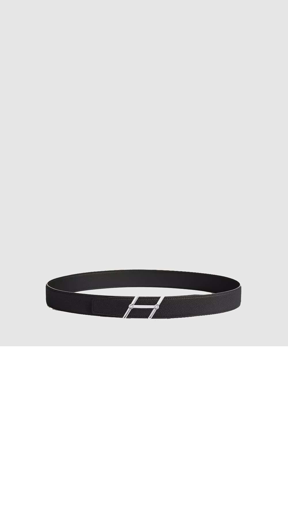 Swing 벨트 버클 리버서블 가죽 스트랩 > 에르메스