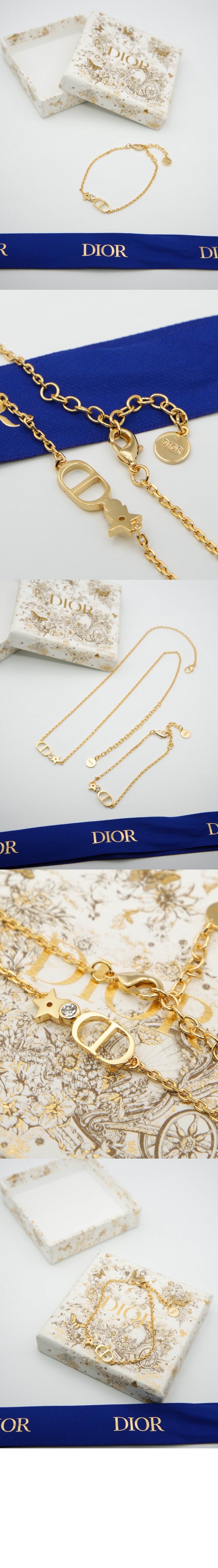 Petit CD Lucky Star 팔찌 B3068 > 디올