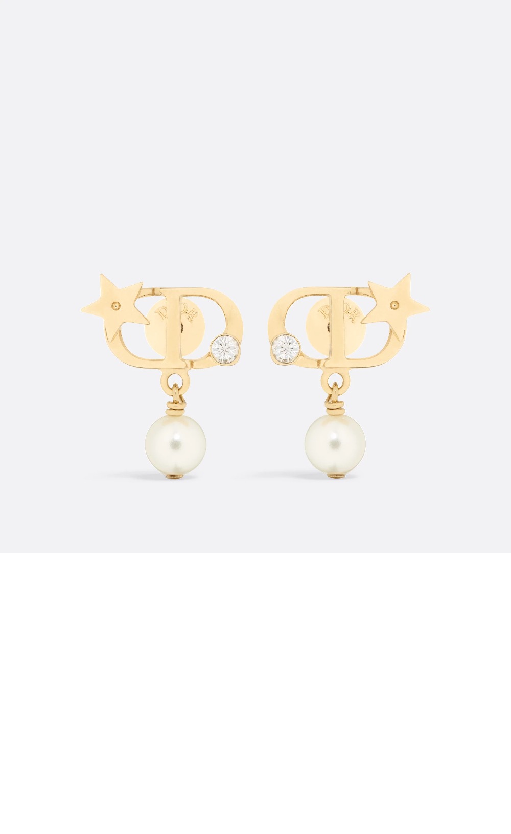 Petit CD Lucky Star 귀걸이 E4273 > 디올