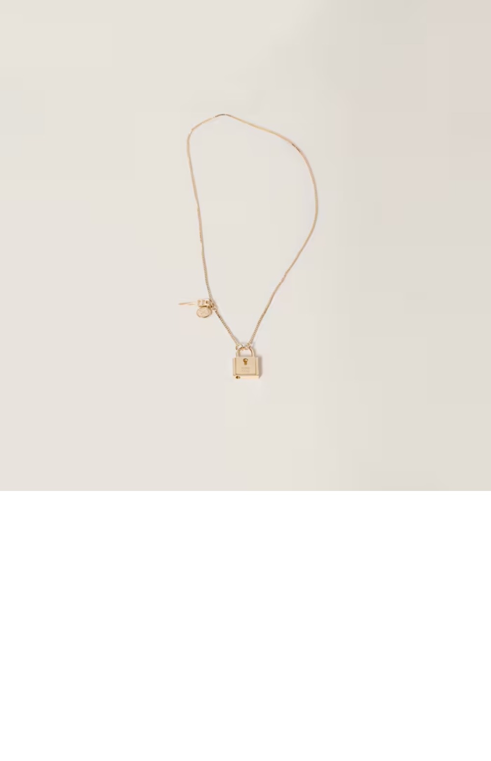메탈 목걸이 5IC178 > 미우미우