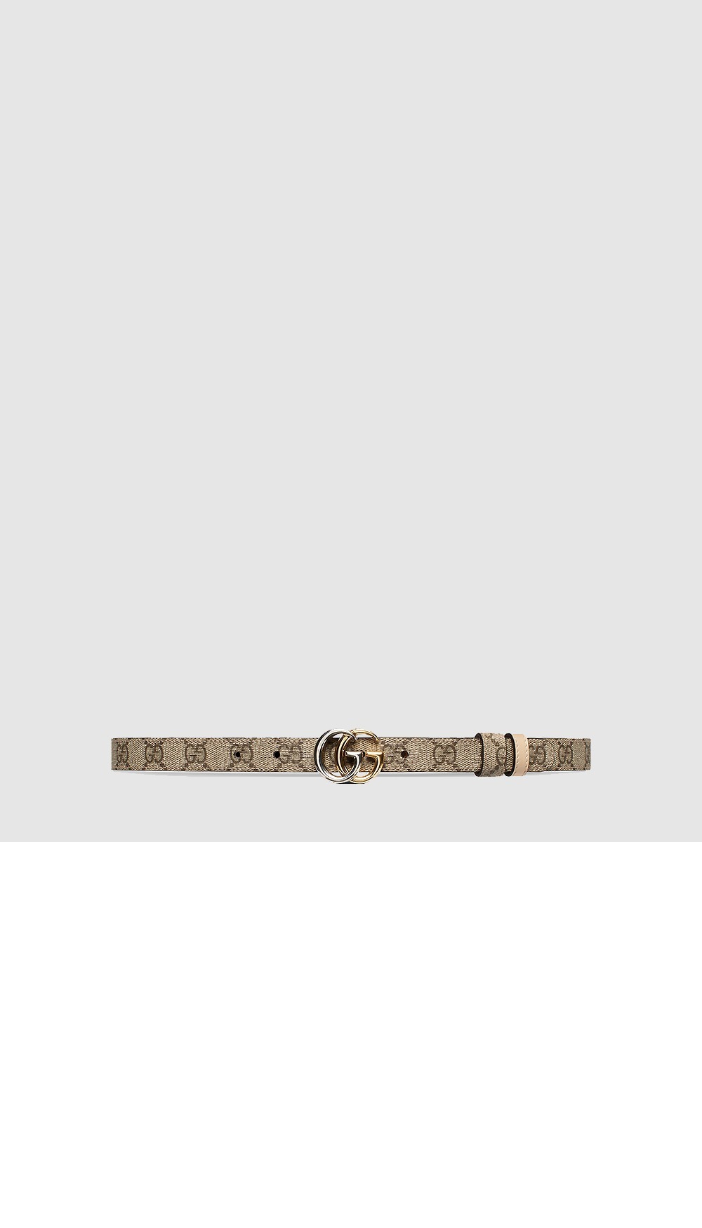 GG 마몽 리버서블 씬 벨트 795802 > 구찌