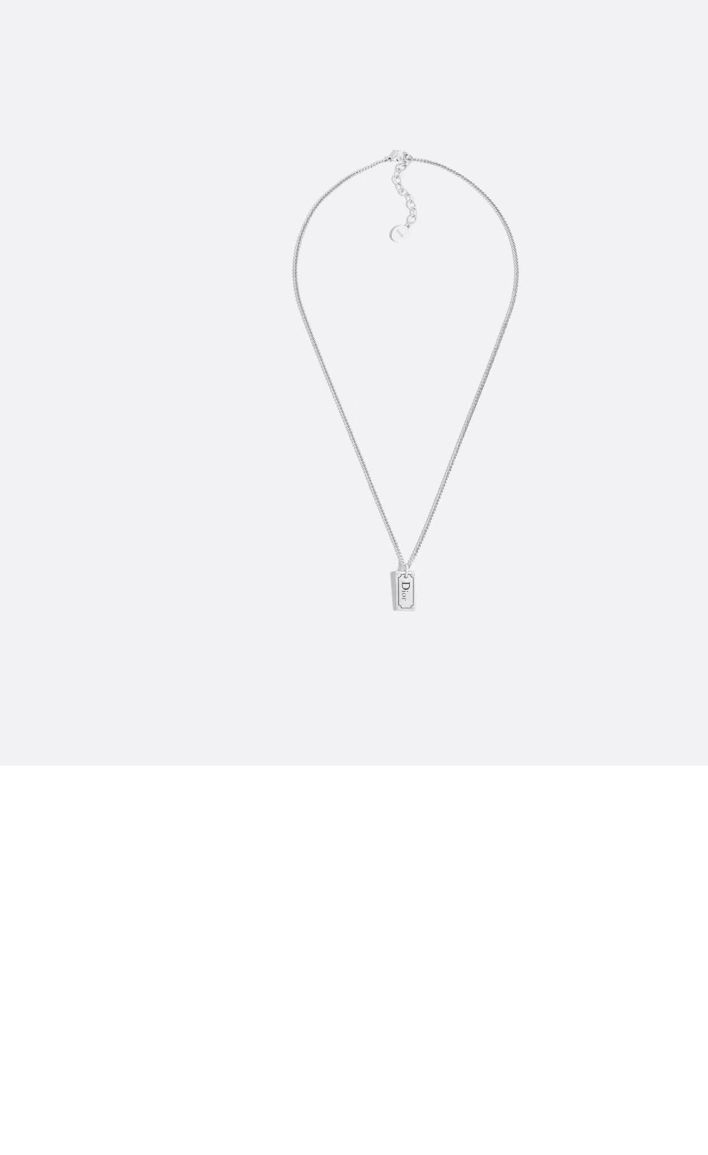 플레이트 펜던트 목걸이 N2909 > 디올