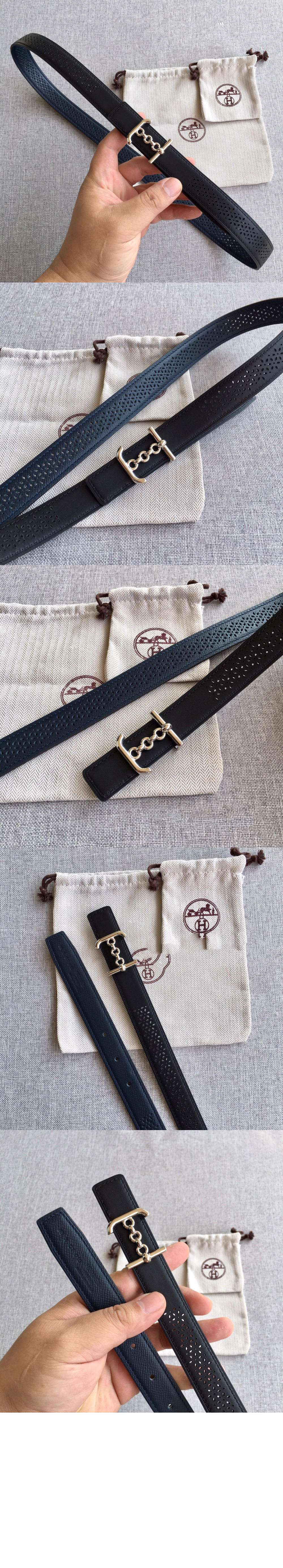 ANCRE MARIN 버클 양면 벨트 > 에르메스