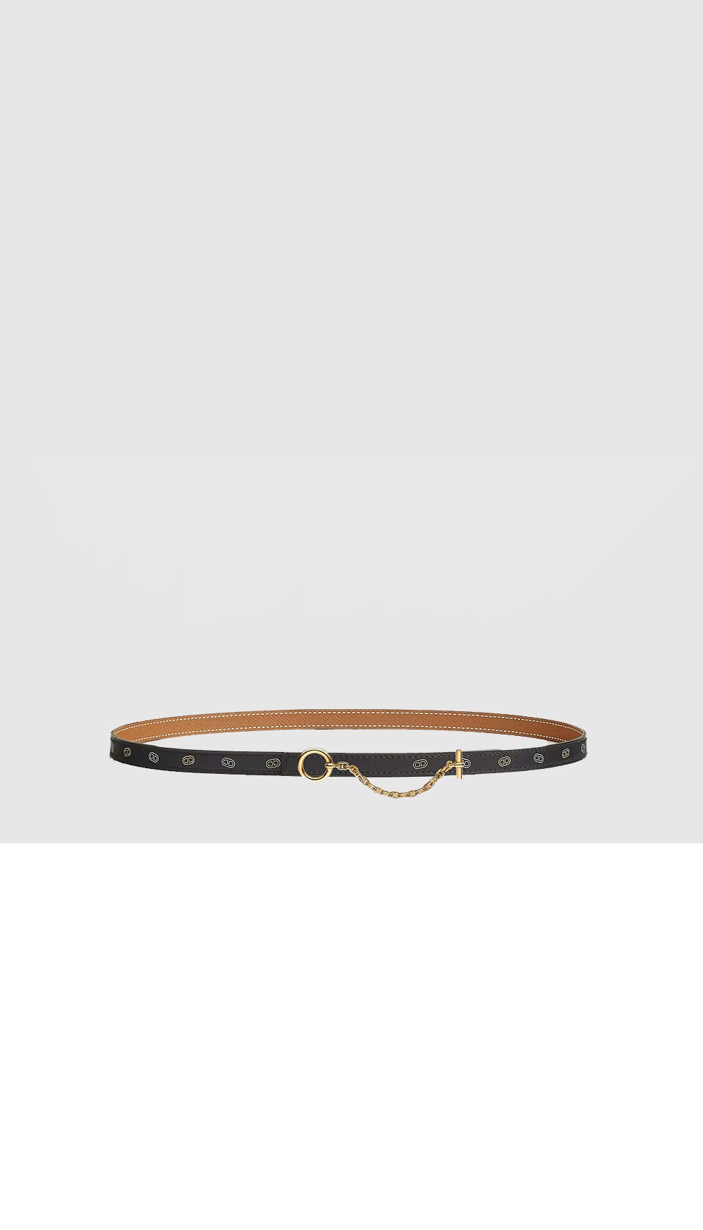 Carrousel 벨트 버클 Hermes sur Mer 리버서블 가죽 스트랩 > 에르메스