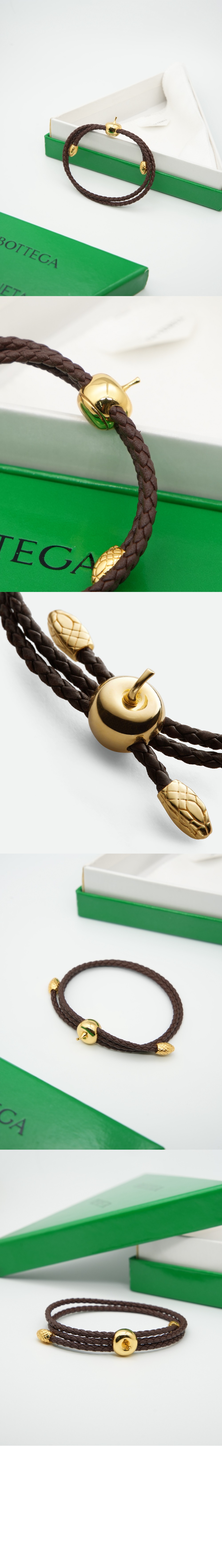 아담 가죽 브레이슬릿 838282 > 보테가베네타