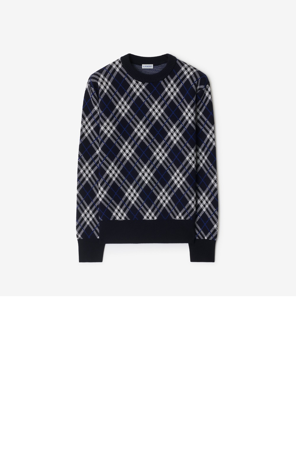 체크 울 블렌드 스웨터 > Etc - 기타제품