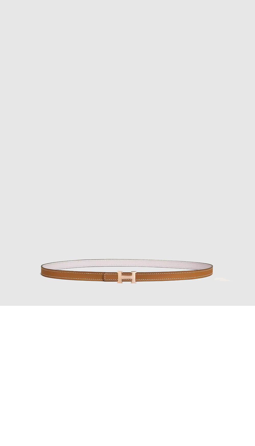 Mini 5382 벨트 버클 리버서블 가죽 스트랩 > 에르메스