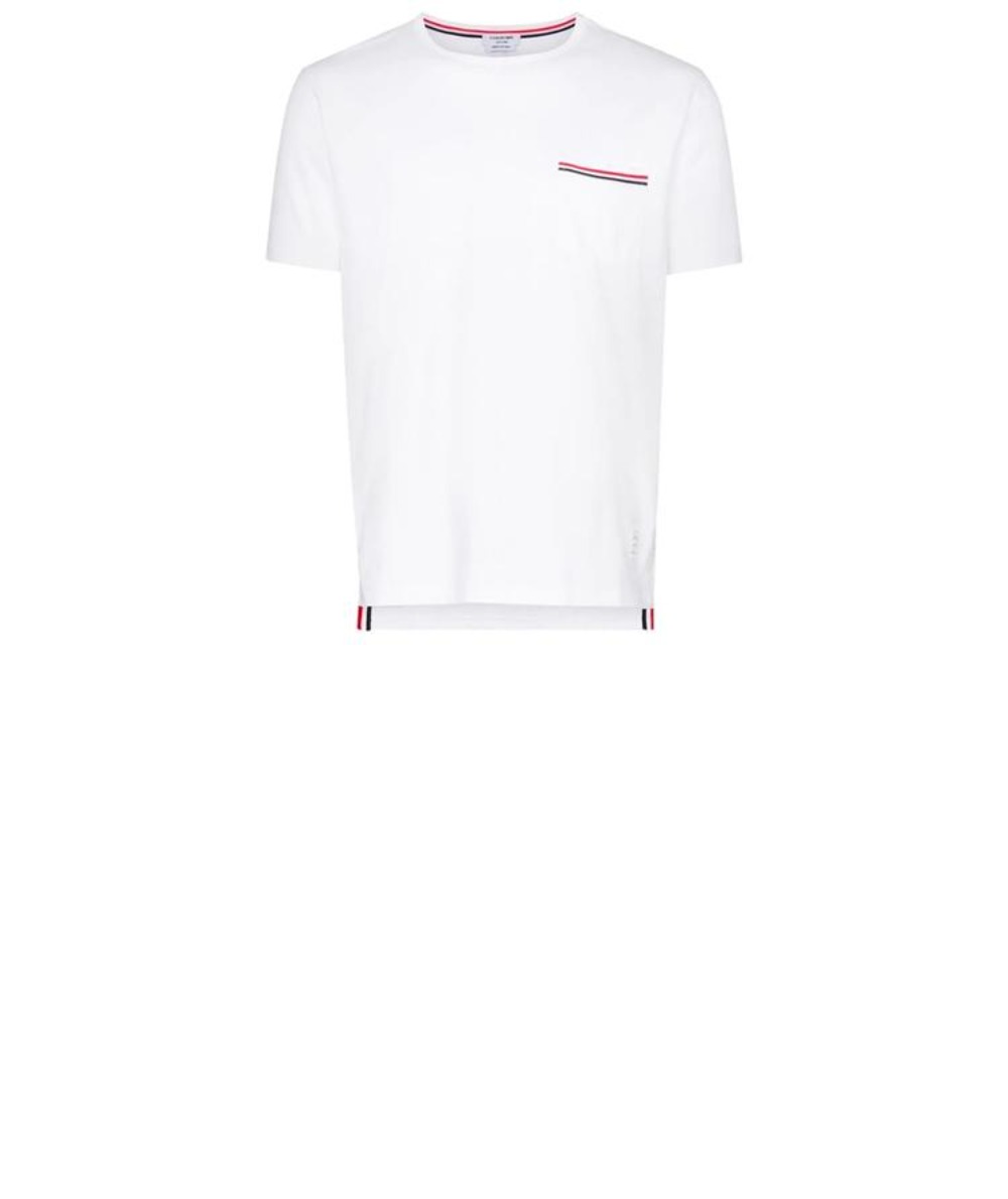 코튼 밀라노 오버사이즈 포켓 티 > 톰브라운