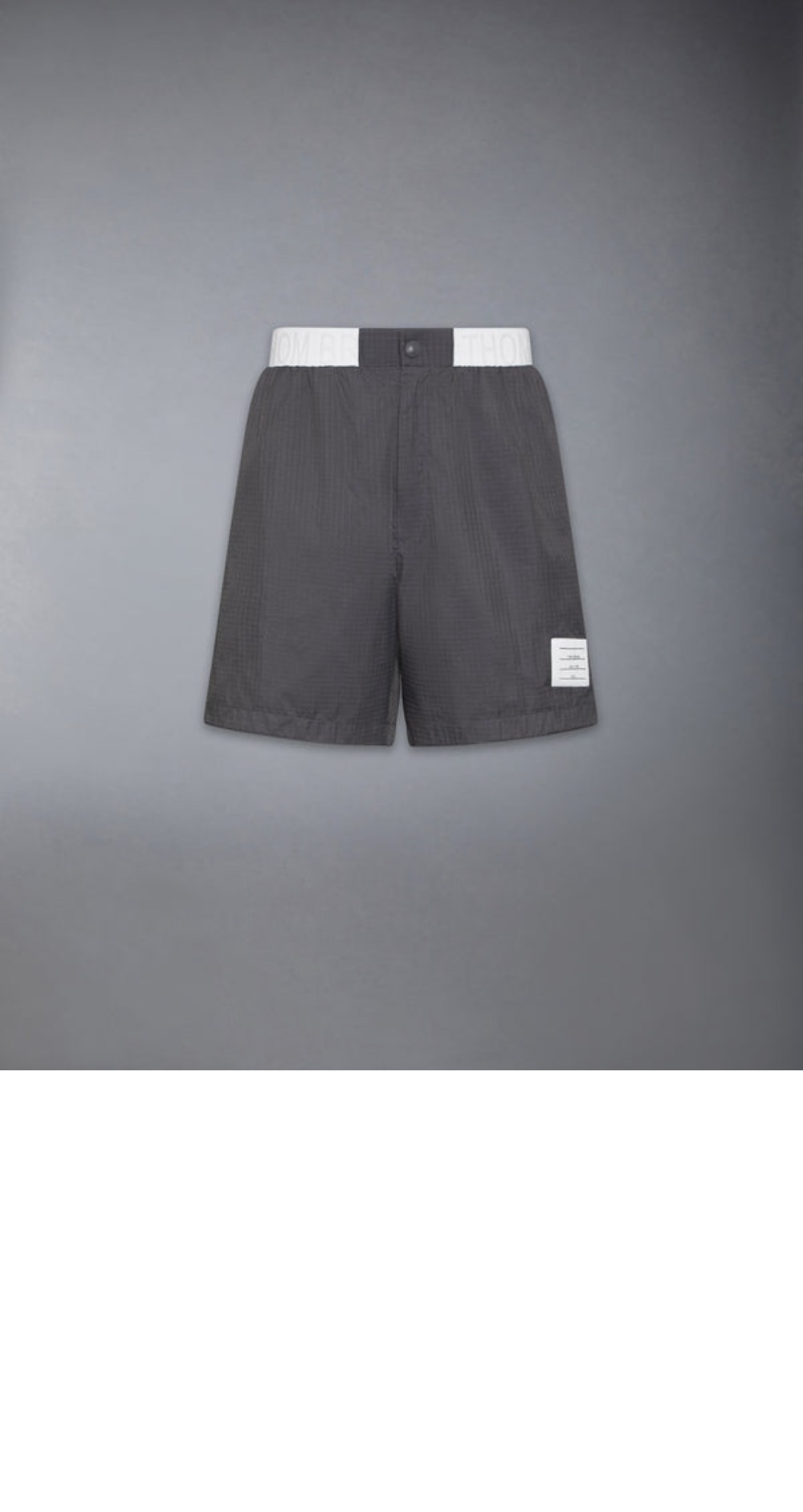 나일론 립스탑 쇼츠 > 톰브라운