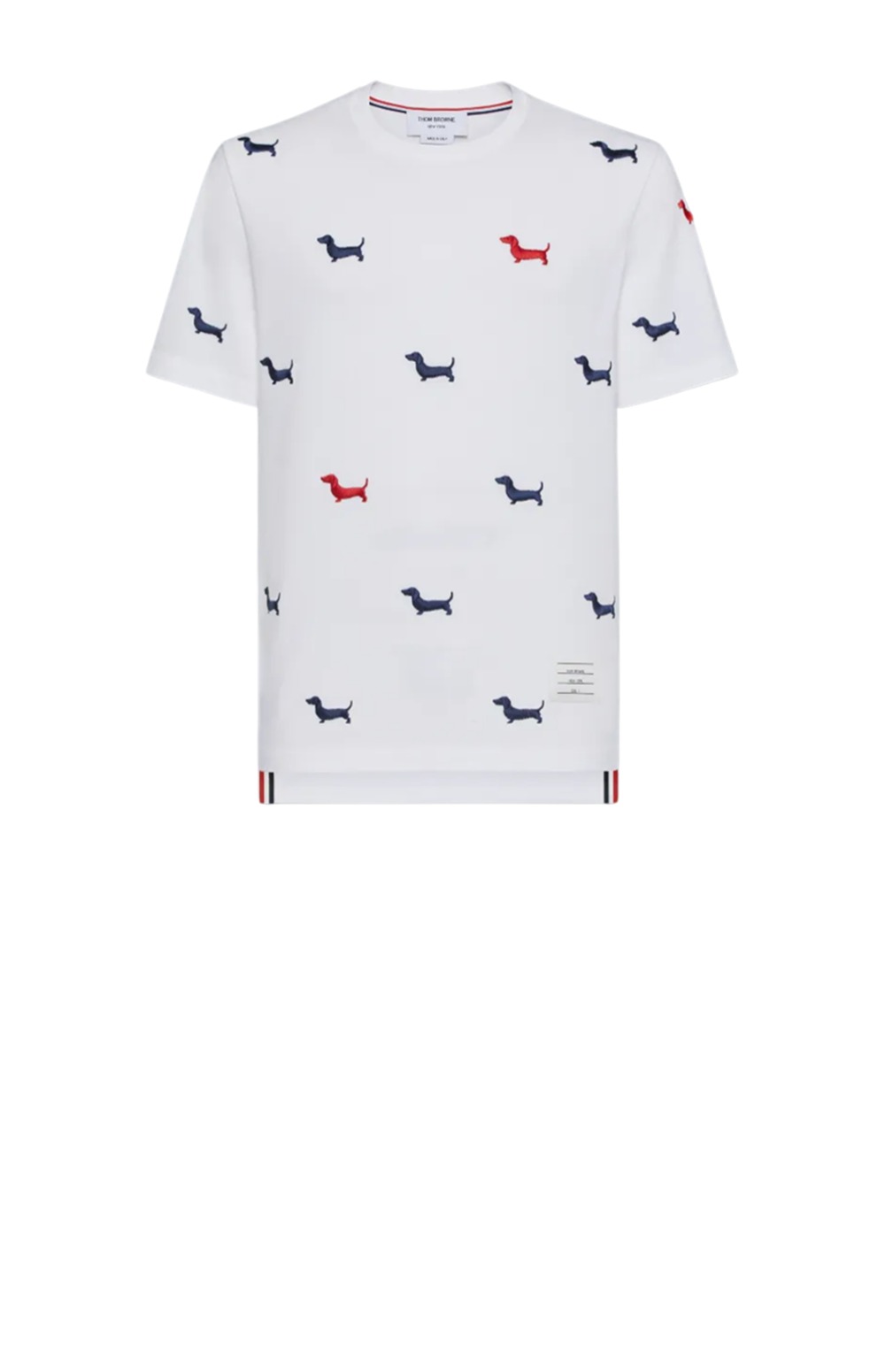 클래식 피케 헥터 숏슬리브 티셔츠 > 톰브라운