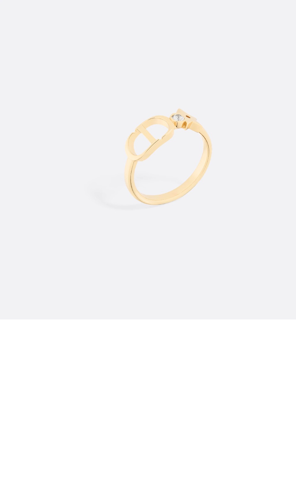 Petit CD Lucky Star 반지 R2678 > 디올