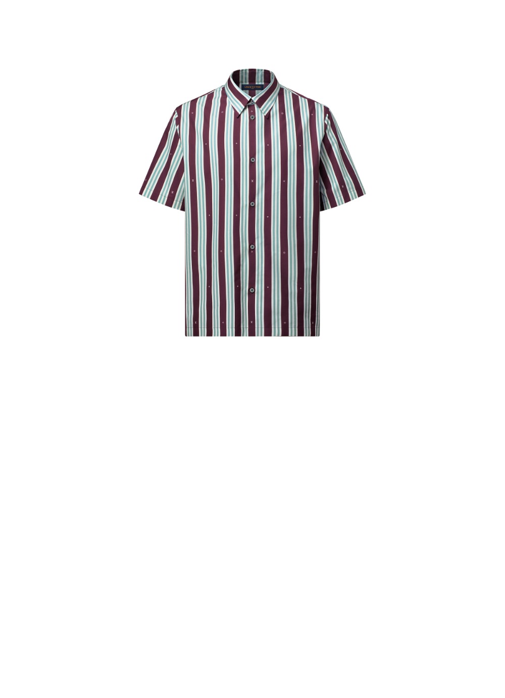 스트라이프드 쇼트 슬리브드 셔츠 > Etc - 기타제품