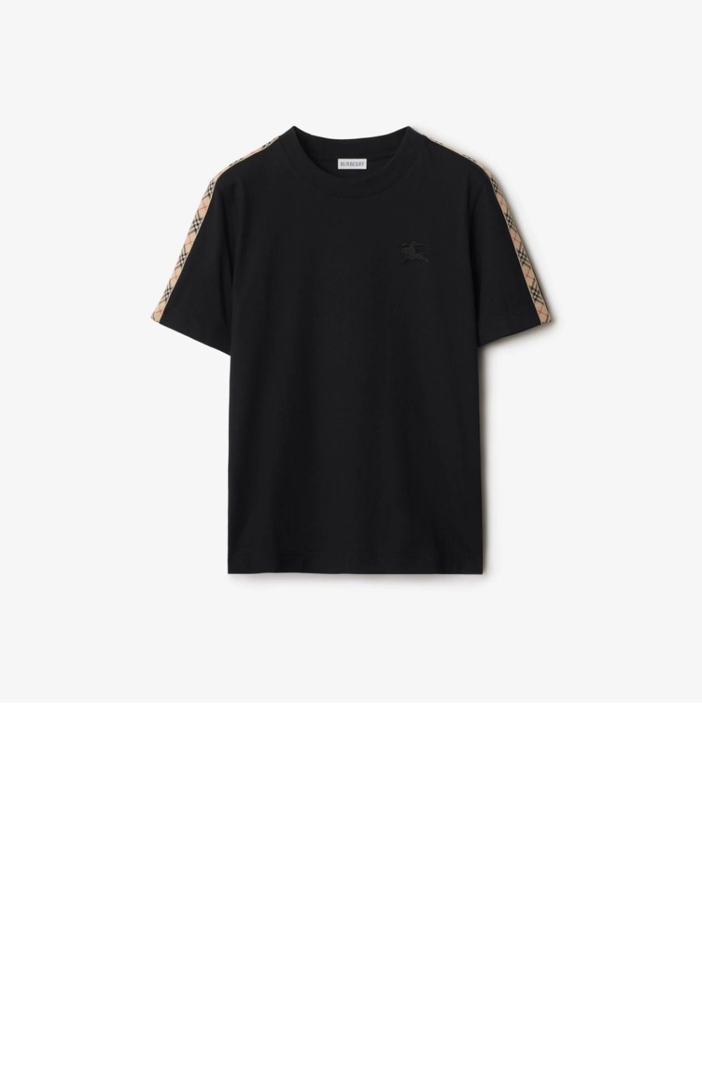 체크 트리밍 코튼 티셔츠 > Etc - 기타제품