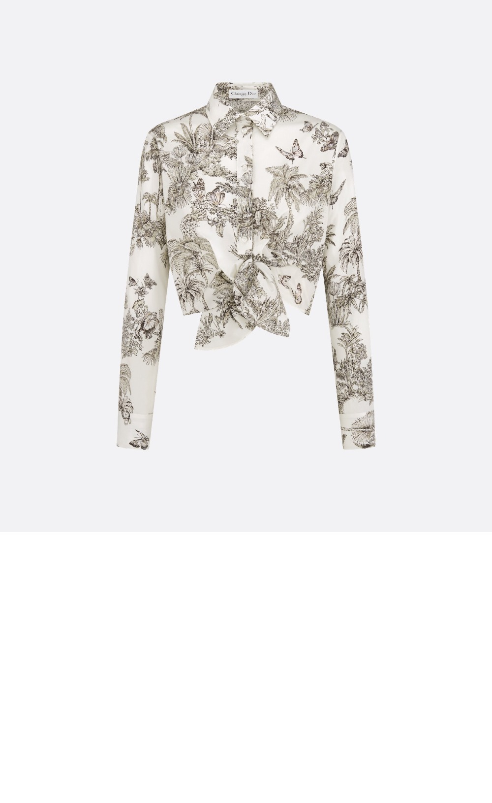 Dioriviera 타이 크롭 블라우스 > Etc - 기타제품